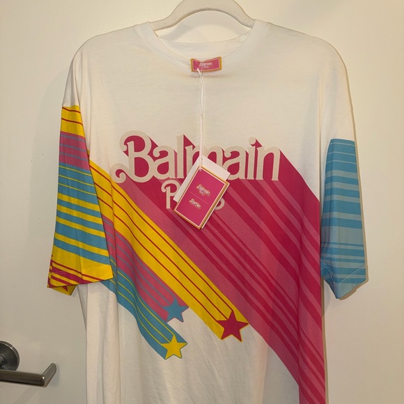 Balmain x Barbie Oversized Logo T-Shirt